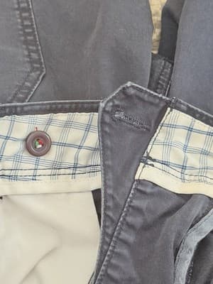 Diesel Men’s Cargo Shorts Navy Blue Size W40 Cotton Stretch Casual - Thumbnail 12