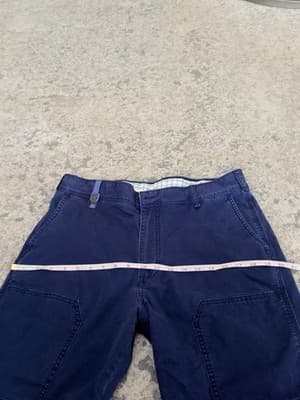 Diesel Men’s Cargo Shorts Navy Blue Size W40 Cotton Stretch Casual - Thumbnail 4