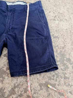 Diesel Men’s Cargo Shorts Navy Blue Size W40 Cotton Stretch Casual - Thumbnail 3