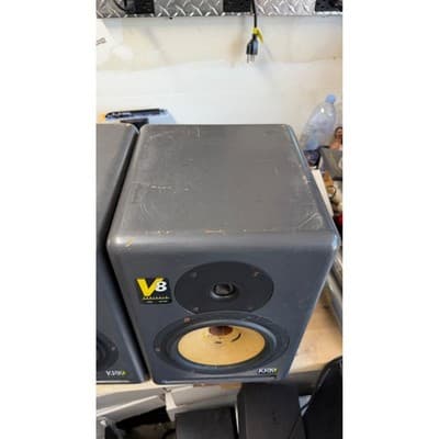 KRK Systems V8 Series 2 Bi-Amplified Studio Monitor Pair Grey Yellow V8S2 - Thumbnail 7