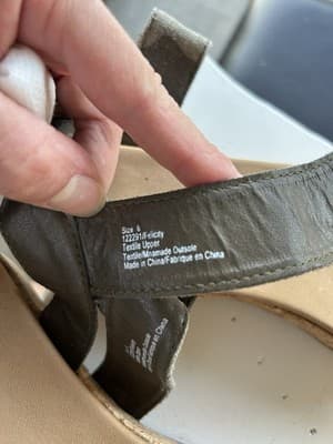 Women’s Felicity Camo Print Cork Sandals Size 6 Casual Comfort Shoes - Thumbnail 3