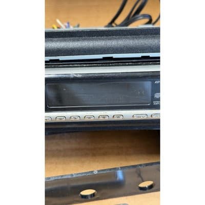 JVC KD-G710 CD Receiver Car Stereo MP3 WMA Sirius Ready Single DIN Silver Black - Thumbnail 5