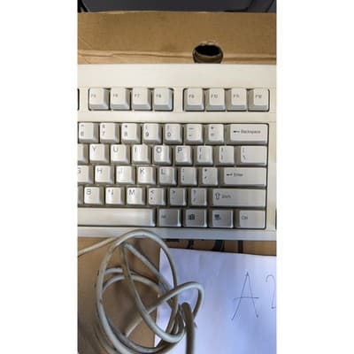 Compaq KB-9860 Vintage Wired PS/2 Keyboard Beige 166516-006 Retro Computing - Thumbnail 5
