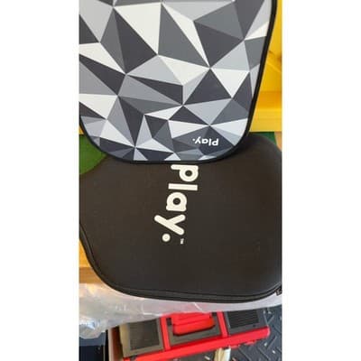 Play. Paddles Elevated Pickleball Paddle Graphite Carbon Fiber USA Approved Grey - Thumbnail 4