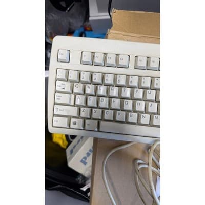 Compaq KB-9860 Vintage Wired PS/2 Keyboard Beige 166516-006 Retro Computing - Thumbnail 6