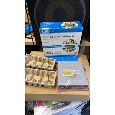 Lite-On 16X DVD+R/-RW Double Layer Internal Drive SHW-160P6S CD Writer ReWriter