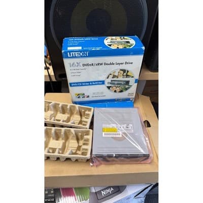 Lite-On 16X DVD+R/-RW Double Layer Internal Drive SHW-160P6S CD Writer ReWriter - Thumbnail 6