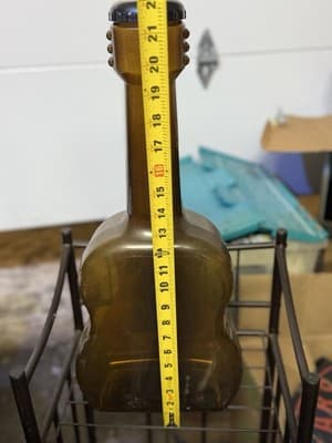 VINTAGE Elvis Presley Plastic Guitar Coin Bank Container + Lid 22” Rare Signed! - Thumbnail 6