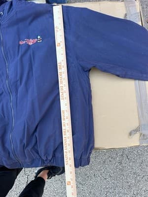 Vintage Walt Disney World Jacket Mickey Mouse Embroidered Zip Hoodie XL - Thumbnail 7