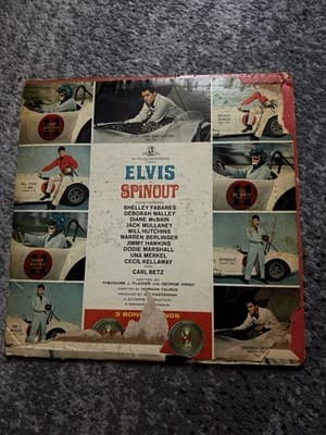 Elvis Presley - Spinout Vintage 12" Vinyl 33 RPM LP Record Album LPM-3702 1966 - Thumbnail 2