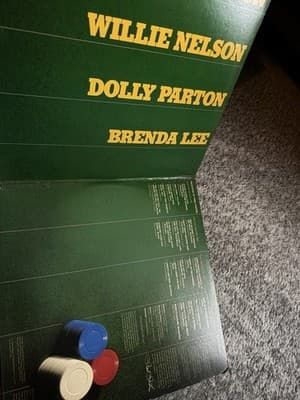 WILLIE KRIS BRENDA & DOLLY THE WINNING HAND 12" LP VG+ VINYL PROMO w/INSERT 1982 - Thumbnail 2
