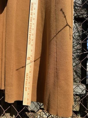 Linea Louis Dell’Olio Suede 3pc Set Jacket Top Skirt Brown L - Thumbnail 5