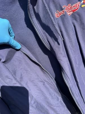 Vintage Walt Disney World Jacket Mickey Mouse Embroidered Zip Hoodie XL - Thumbnail 4