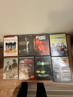 Lot of 8 DVD Movies Drama Action Thriller