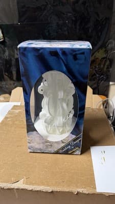 WaxWorks Wedding Designs Sculpted Candle White Floral Made in USA