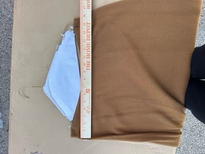 Linea Louis Dell’Olio Suede 3pc Set Jacket Top Skirt Brown L - Thumbnail 9