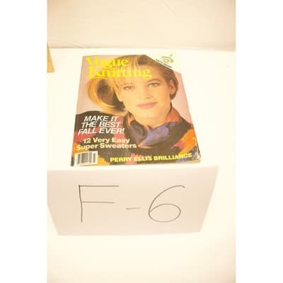 Vogue Knitting International Magazine Fall Winter 1984 Perry Ellis Cabbage Patch - Thumbnail 11