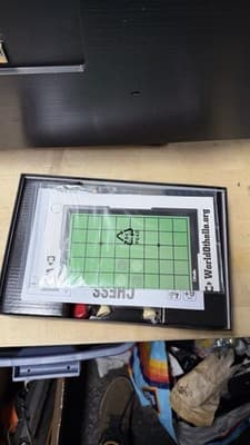 Chess Checkers Tic Tac Toe Board Game Set w/ Othello Demo Complete - Thumbnail 6