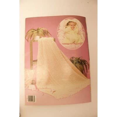 7 Vintage Afghan Crochet & Knitting Pattern Books Bernat McCall's Leisure Arts - Thumbnail 10