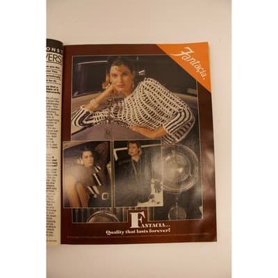 Vogue Knitting International Magazine Fall Winter 1984 Perry Ellis Cabbage Patch - Thumbnail 8