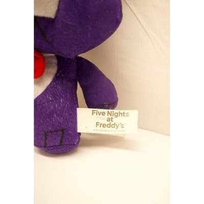 Five Nights at Freddys Bonnie Plush Purple Rabbit 10 inch Good Stuff 2017 F-5 - Thumbnail 5