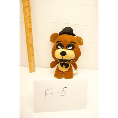 Five Nights at Freddys Freddy Fazbear Plush 8 inch Not For Retail Sale 2017 F-5 - Thumbnail 4