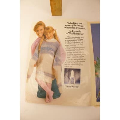 Vogue Knitting Fall Winter 1983 First Anniversary Issue Perry Ellis Patterns - Thumbnail 2