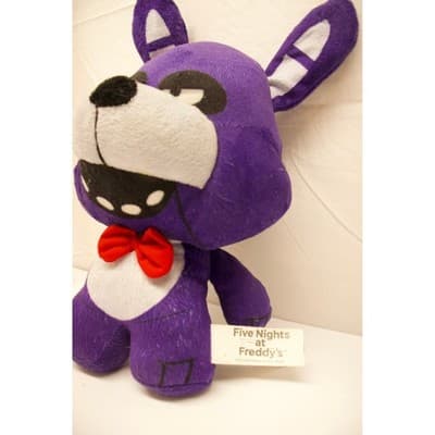 Five Nights at Freddys Bonnie Plush Purple Rabbit 10 inch Good Stuff 2017 F-5 - Thumbnail 3
