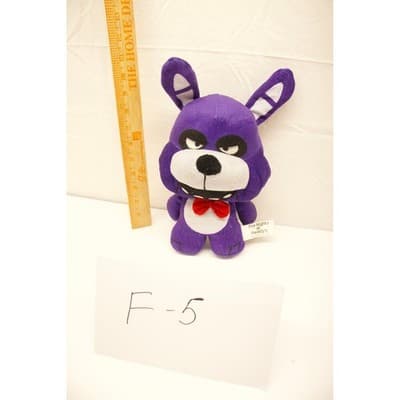 Five Nights at Freddys Bonnie Plush Purple Rabbit 10 inch Good Stuff 2017 F-5 - Thumbnail 2