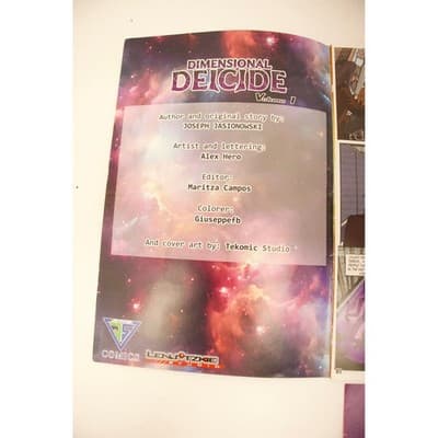Just Shonen Comics Lot Dimensional Deicide Vol 1 Arcadia Preview Snatched Story - Thumbnail 3