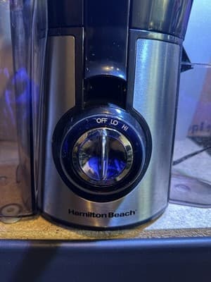 Hamilton Beach Juice Extractor Stainless Steel – 2 Speed - Thumbnail 2