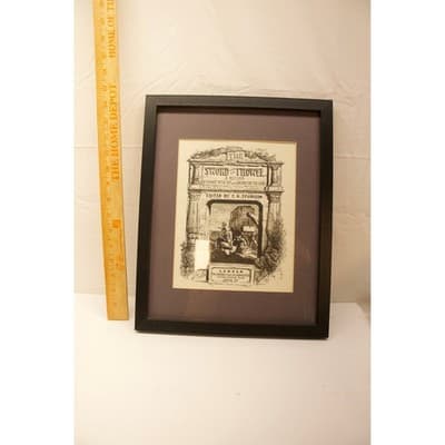The Sword and the Trowel C.H. Spurgeon Framed Print Religious Art 12x15 F-5