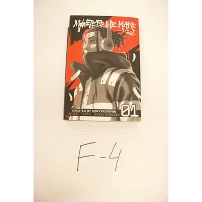 Monsters We Make Vol 01 Manga CoryxKenshin New Edyn Press Sticker & Insert F-4 - Thumbnail 7