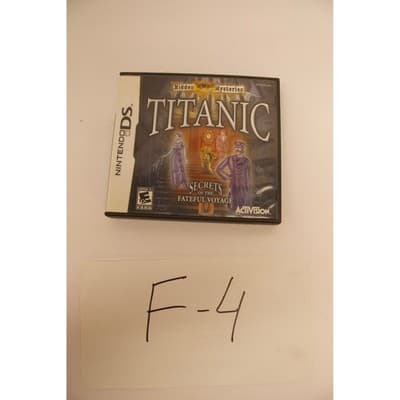 Hidden Mysteries Titanic Secrets of the Fateful Voyage NintendoDS & Harry Potter - Thumbnail 6