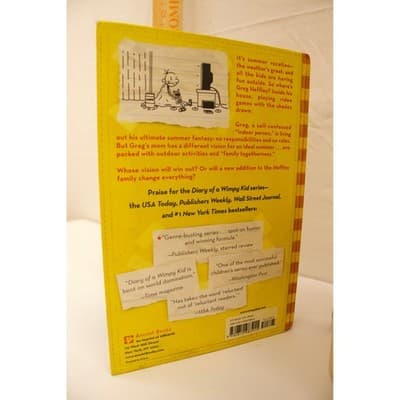 Diary of a Wimpy Kid Books 1 & 4 Dog Days Jeff Kinney Hardcover Set F-5 - Thumbnail 6