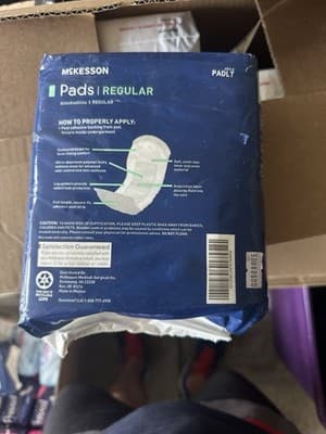 McKesson Pads Regular Incontinence 22 Count Absorbency Disposable - Thumbnail 3