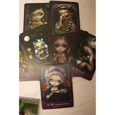 Beautiful Creatures Tarot 2nd Edition Jasmine Becket-Griffith J.R. Rivera Deck - Thumbnail 2