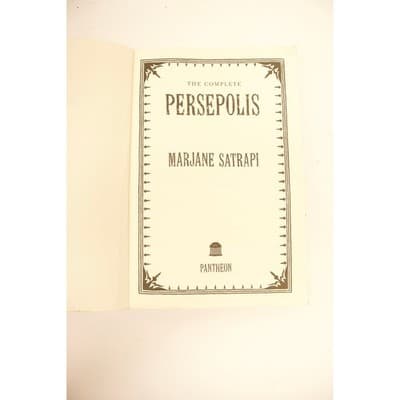 The Complete Persepolis Marjane Satrapi Graphic Novel Pantheon 2007 Paperback - Thumbnail 3