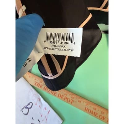 BCBGMAXAZRIA Black Longline Zipper Waist Blazer Jacket 2TX2J19E-BLK XS - Thumbnail 6