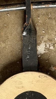 Vintage Cast Iron Fireplace Tool / Hearth Trivet – Pat. Pend. - Thumbnail 6