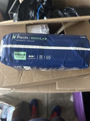 McKesson Pads Regular Incontinence 22 Count Absorbency Disposable - Thumbnail 4