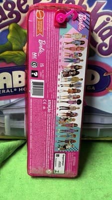 Barbie Fashion Doll Brunette Braided Hair Outfit Mattel New In Case - Thumbnail 6
