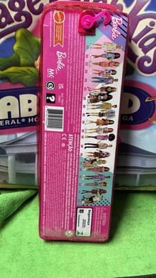 Barbie Fashion Doll Brunette Braided Hair Outfit Mattel New In Case - Thumbnail 5