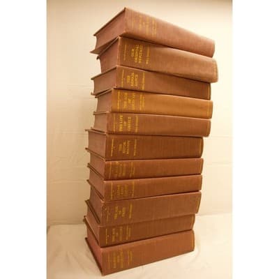 Will Durant The Story of Civilization 11 Volume Set Hardcover History Books