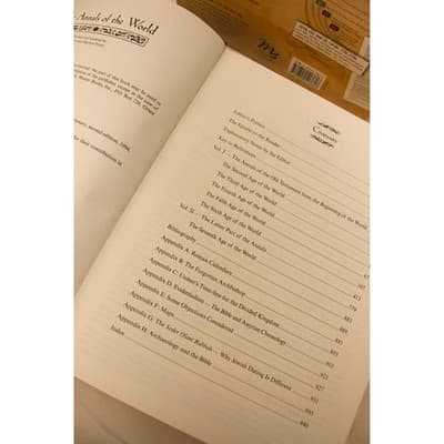 The Annals of the World James Ussher Hardcover Slipcase CD-ROM Master Books F-4 - Thumbnail 4