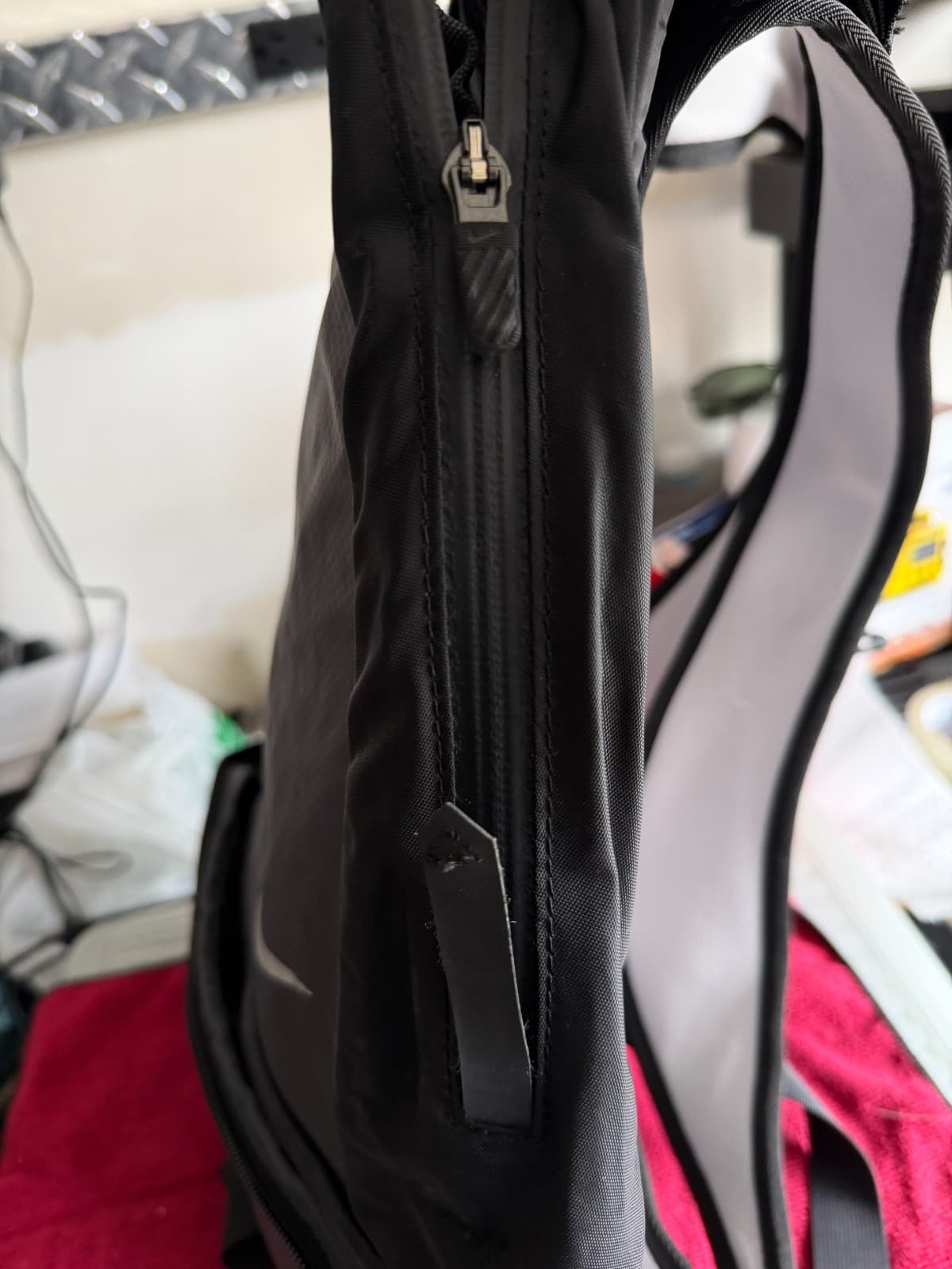 Nike Black Reflective Dotted Backpack – Athletic Gym Laptop Bag - Thumbnail 4