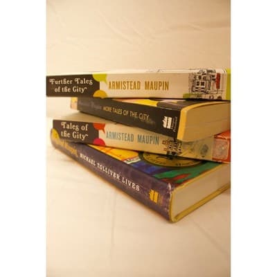 Armistead Maupin Tales of the City 4 Book Lot Michael Tolliver Lives Hardcover - Thumbnail 3