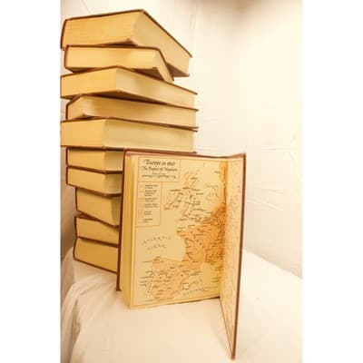 Will Durant The Story of Civilization 11 Volume Set Hardcover History Books - Thumbnail 9