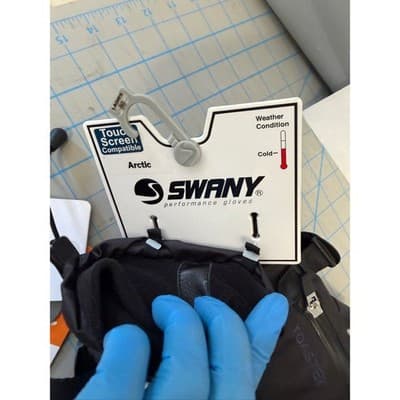 Swany Arctic Toaster Mittens Black Womens Medium TS2 PrimaLoft Ski Snowboard - Thumbnail 7