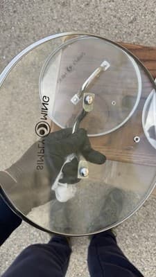 Simply Ming Glass Lid Lot 4 Pc Round & Square Replacement Lids - Thumbnail 6